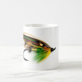 De Café Os salmões verdes do escocês voam a caneca