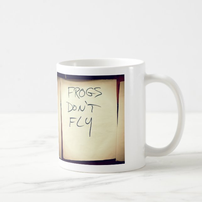 De Café Os "sapos não voam" a caneca (Direita)