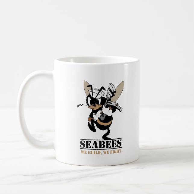 De Café Os Seabees que nós nos construímos lutam a caneca (Esquerda)
