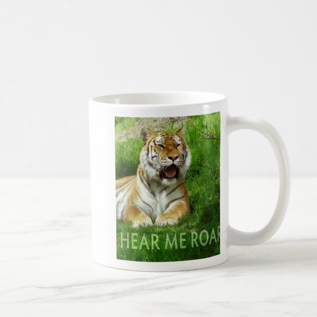 De Café Ouça-me rujir a caneca do tigre (Direita)