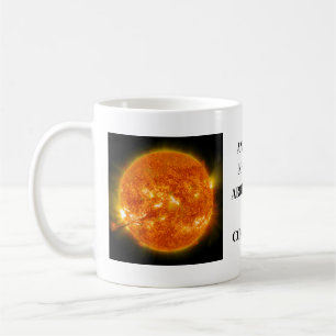 De Café Outra jornada ao redor do sol concluída. Caneca