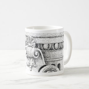 De Café OVO & DARDO Caneca Branca