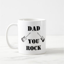 Pai, caneca rock