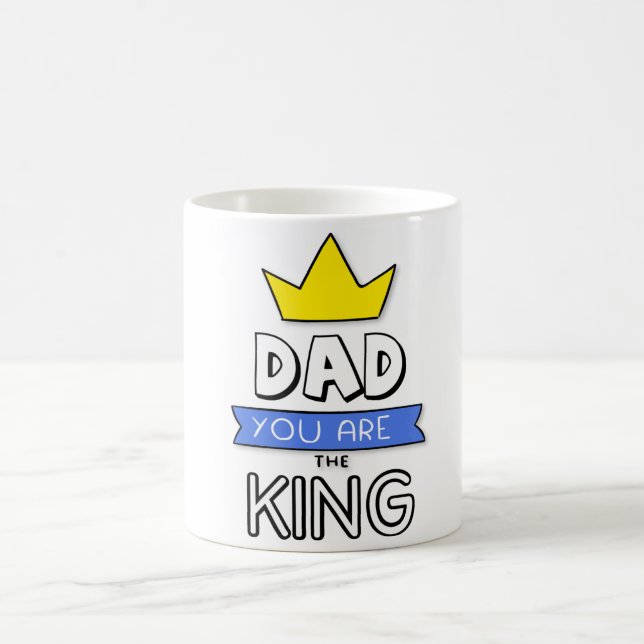 De Café Pai Você É O Rei Caneca do Dia dos Pais (Centro)