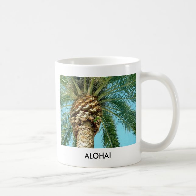 De Café Palmeira, ALOHA! - caneca (Direita)