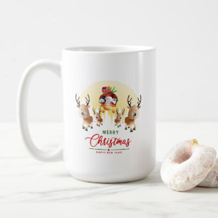 De Café Papai Noel está chegando Caneca Clássica #15