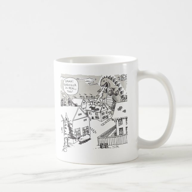 De Café Papais noeis Choque caneca esquerda (Direita)