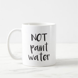 De Café Para não pintar a caneca da água