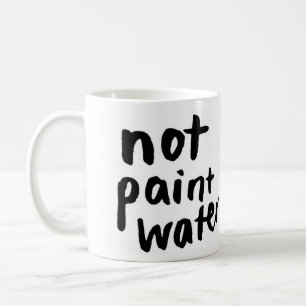 De Café Para não pintar a caneca da água