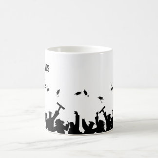 De Café Parabéns Graduado Caneca Personalizada Simples Min