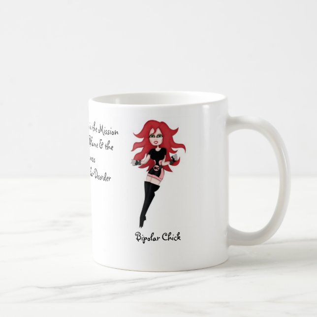 De Café Parte bipolar do pintinho a caneca da visão (Direita)
