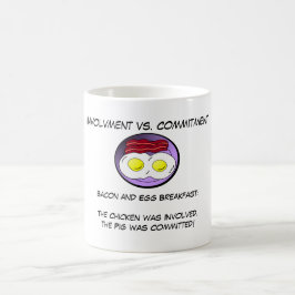 De Café Participação contra a caneca do compromisso