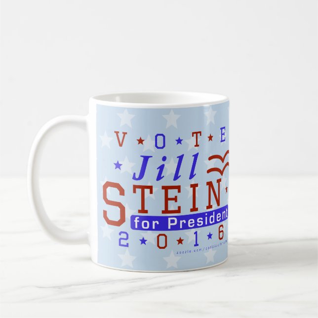 De Café Partido Verde 2016 do presidente eleição da caneca (Esquerda)