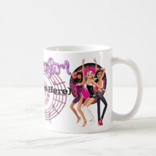 De Café Party girl personalizado - caneca