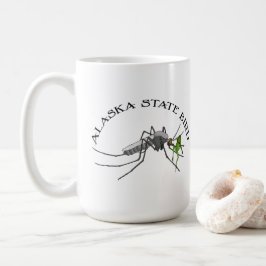 De Café Passarinho do Estado do Alasca Engraçado - Caneca