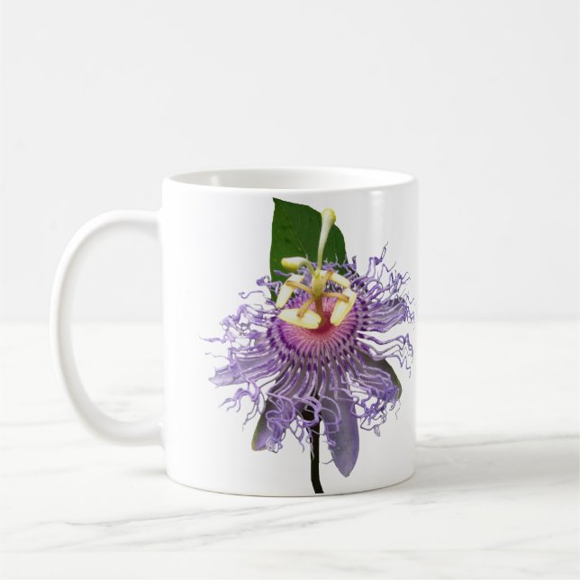 De Café Passionflower - caneca branca (Esquerda)