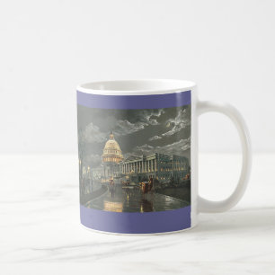 De Café Paul McGehee "o Capitólio caneca pelo luar"