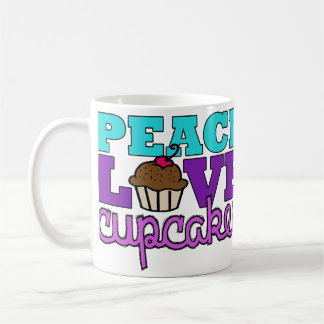 De Café Paz, amor & cupcakes! Roxo da caneca