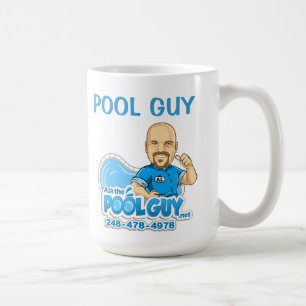 De Café Peça a caneca da cara da piscina