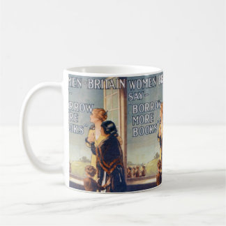 De Café Peça mais caneca dos livros