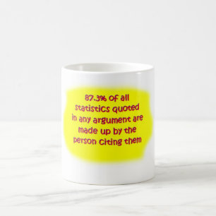 De Café peidos cerebrais - estatística 2 caneca