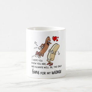 De Café Peitos para o meu prendedor, caneca engraçada pers