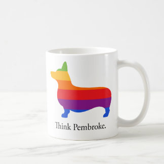 De Café Pense a caneca do Pembroke