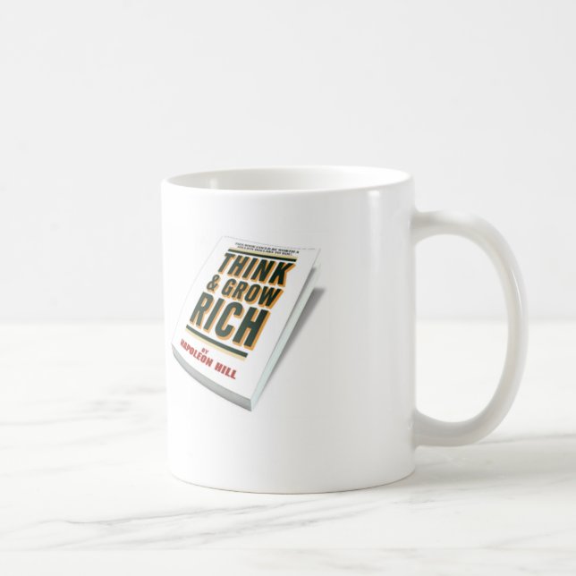 De Café Pense e cresça a caneca rica (Direita)