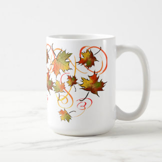 De Café Perseguindo a caneca da brisa do outono