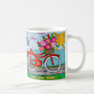 De Café Persiga sua caneca da bicicleta dos sonhos
