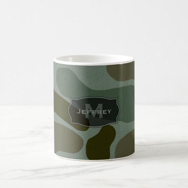 De Café Personalizado: Caneca da camuflagem (Centro)