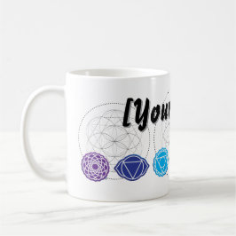 De Café Personalizar a caneca do círculo sagrado Chakras 7