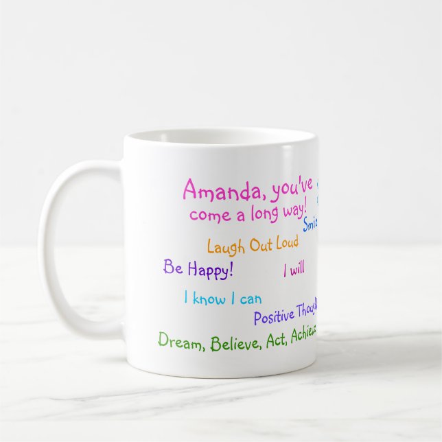 De Café Personalize a caneca (Esquerda)
