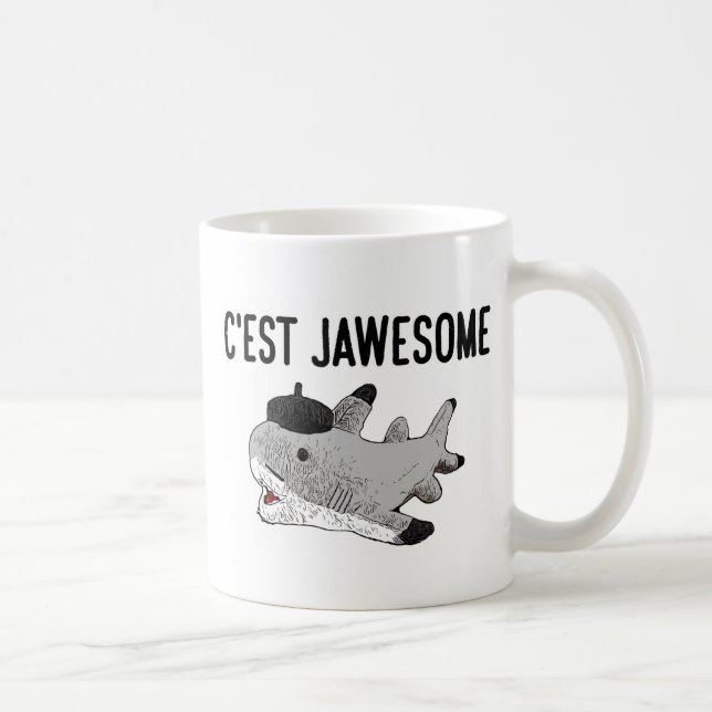 De Café Pierre a caneca do tubarão (canhota) (Direita)