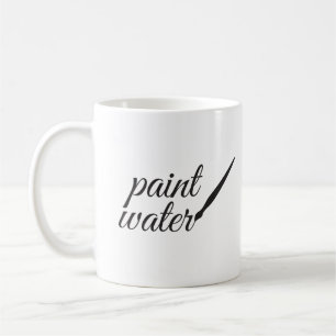 De Café Pinte a caneca da água