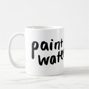 De Café Pinte a caneca da água