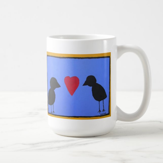 De Café Pintinho amor numa caneca (Direita)