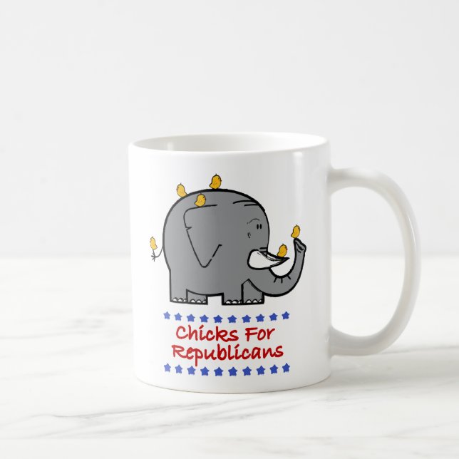 De Café pintinhos para caneca republicana (Direita)