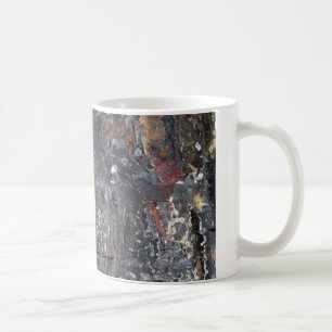 De Café Pintura com caneca do fogo