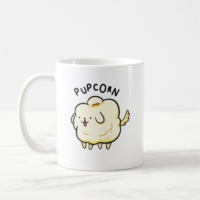 De Café Pipoca-Pipoca Cão-Pipoca Caneca Caneca Canuta (Esquerda)