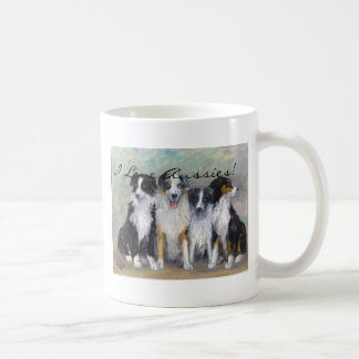 De Café Pirata e caneca australiana das filhas - Aussies
