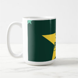 De Café Poder Estelar — Caneca Maximalista dos Anos 90 | A