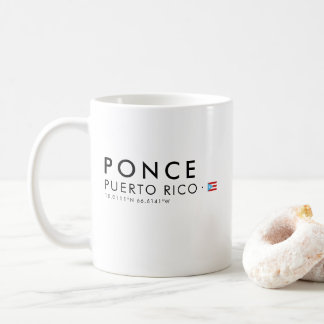 De Café Ponce Porto Rico Coordenadas Caneca Boricua Presen