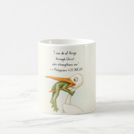 De Café Posso fazer todas as coisas Caneca