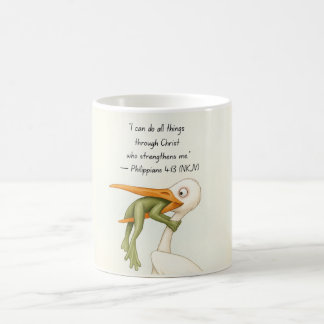 De Café Posso fazer todas as coisas Caneca