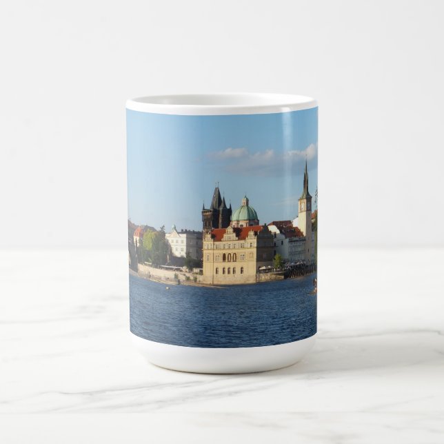 De Café Praga / Praga caneca personalizada - escolha estil (Centro)