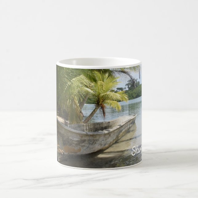 De Café Praia da estrela do mar - caneca tropical da praia (Centro)