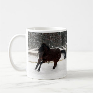 De Café Precipitação através da caneca da neve