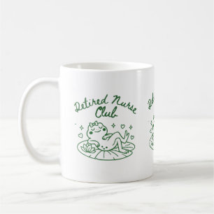 De Café Presente Caneca para Enfermeira Aposentada – Prese