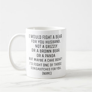 De Café Presente engraçado para marido, caneca para marido